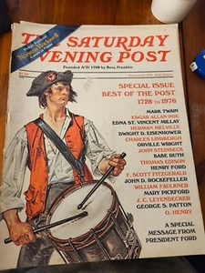 Saturday Evening Post Bicentennial Special - 1776 1976 Normal Rockwell - Picture 1 of 1