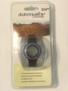 Adrenaline by Freestyle Digital Watch Calendar Alarm NEW OLD STOCK - Picture 1 of 4