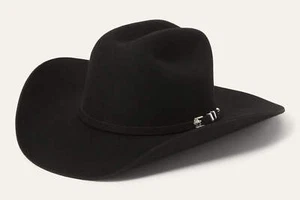 Stetson Apache 4X Felt Cowboy Hat (Mink) SBAPCH-7540 - Picture 1 of 6