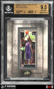 POP 1: Chris Bosh RC BGS 9.5: 2003-04 Topps Rookie Matrix Rookie Frames Gisto - Picture 1 of 4