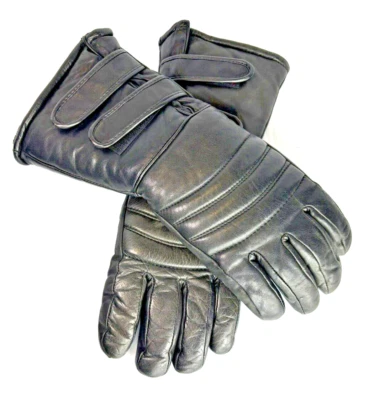Guantes largos estilo guantelete de cuero aislados Thermolite Thunder Wear Foto 1 de 4