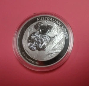 2013 Koala - Perth Mint 1oz Brilliant Uncirculated 999 Silver Coin - Picture 1 of 6