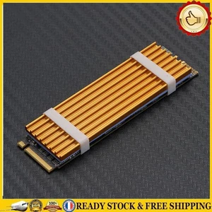 Radiateur thermique pour disque dur SSD M.2 pour SSD NVMe 2280 (or) NEW - Afbeelding 1 van 8