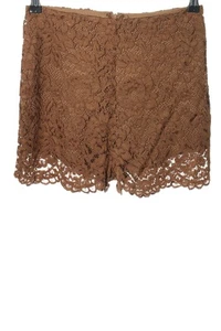 STRADIVARIUS Pantalón corto de talle alto Mujeres Piratas Talla EU 36 marrón - Imagen 1 de 5