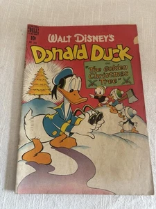 Vierfarbige Comics #203 Walt Disneys Donald Duck der goldene Weihnachtsbaum Dell - Bild 1 von 6