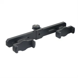 27cm/10.63" Mobile Phone Holder Bracket Part Dual Adjustable Crossbar Clip - Zdjęcie 1 z 6