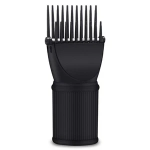 Blow Dryer Comb Attachment Black Brush Attachments for Hair Dryer Concentrato... - Picture 1 of 8