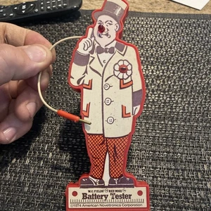 W.C. Fields Red Nose Batterietester 1974 American Noveltronics funktioniert nicht - Bild 1 von 2