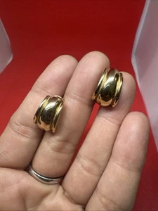 James Avery 14k Gold French Clip Earrings 8.8 Grams - Picture 1 of 5