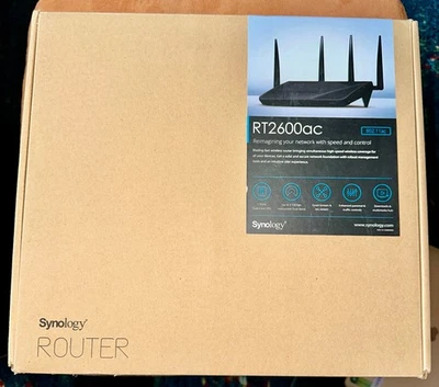 SYNOLOGY RT2600AC - ROUTER 4x4 Doble Banda Gigabit Wi-Fi, ¡excelente estado! Foto 1 de 4