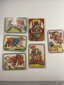 Donruss Football Super Freaks 1974 lote de 6. - Imagen 1 de 14