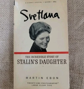 Svetlana The Incredible Story Of Stalin's Daughter Paperback Book Good Condition - Bild 1 von 2