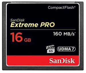 SanDisk Extreme Pro 16GB Compact Flash Card 160 MB/s UDMA 7 (SDCFXPS-016G-A46) - Picture 1 of 1