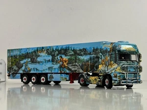WSI truck models, DAF XF SSC 4X2 Reefer Trailer 3 Axle , GUIDO PAULUS - Picture 1 of 16