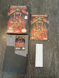 Schwerter und Schlangen (Nintendo NES) CIB mit Box und Handbuch guter Zustand - Bild 1 von 16