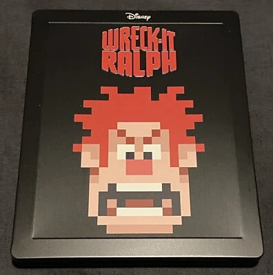 Disney - Wreck-It Ralph - Zavvi (UK) - Blu-Ray Steelbook Foto 1 de 3