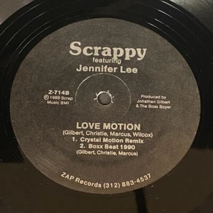 Scrappy featuring Jennifer Lee: Love Motion / Feat. D-Ice Posse: Chicago's 12" - Picture 1 of 2