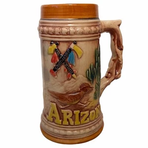 Vintage Grand Canyon Souvenir Arizona 10oz Ceramic Mug Beer Stein Made in Japan - Picture 1 of 6