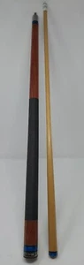 Vintage Viking Window Pool Cue Billiards Stick 2-Piece Sapphire Blue Wood 56" - Picture 1 of 8