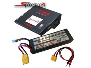 Speedshop24 Sparset GT-Power V6AC+5400mAh 50C 7.4 2S Lipo+Ladekabel - Bild 1 von 1