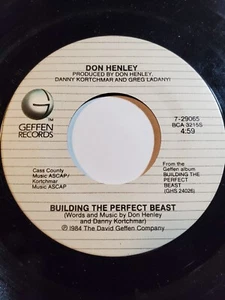 Don Henley - All She Wants To Do Is Dance/Building The Perfect Beast VG F124A - Picture 1 of 1