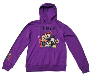 Sudadera con capucha púrpura para mujer Disney Hocus Pocus nueva con etiquetas pequeña (3-5) - Imagen 1 de 6