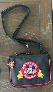 Walt Disney World Small Pin Trading Bag Crossbody Belt Bag & Sealed Pins NWT