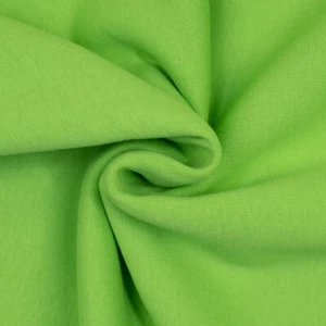 Felpa tessuto uni verde (prezzo=0,5 metri) - Foto 1 di 3