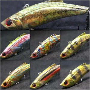 Señuelo de pesca sin labios con señuelo de 3 1/2 pulgadas 1 oz de largo fundición hundimiento realista HL676L - Imagen 1 de 54