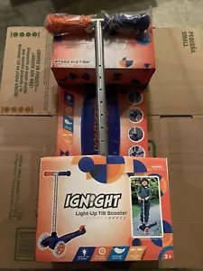 Monopattino 3 ruote Ignight per ragazzi e ragazze età 3+, peso massimo 75 libbre. Nuovo! - Foto 1 di 2