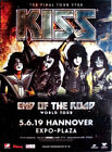 KISS - 2019 - Plakat - In Concert - End Of The Road Tour - Poster - Hannover