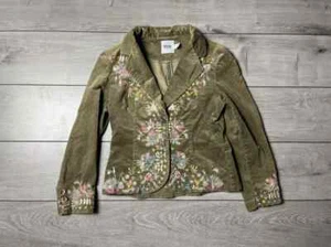 Moschino cheap and chic blazer flowers hype size 4us - Picture 1 of 5
