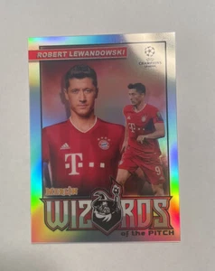 2020-21 Topps Merlin Chrome UEFA Robert Lewandowski Wizards of the Pitch Bayern - Picture 1 of 2