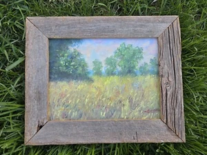 DUSAN CIRAN IMPRESSIONIST OIL ON PANEL #1 "END OF THE SUMMER" - Picture 1 of 2