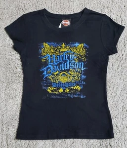 Camiseta de manga corta para mujer Harley-Davidson talla pequeña - Imagen 1 de 4