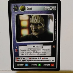STAR TREK CCG -- DOMINION--- GARAK --- NM / MINT - Bild 1 von 1