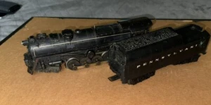 1950’s Original Vintage Lionel 681 6-8-6 Locomotive Tender and 4 Cars / O Gauge - Picture 1 of 17