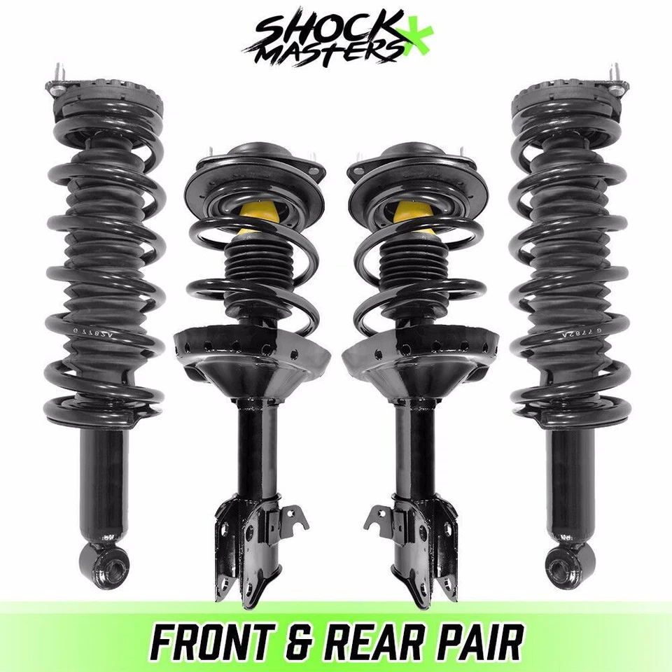 Front & Rear Quick Complete Struts & Coil Springs for 2005-2009 Subaru Legacy Foto 1 de 4