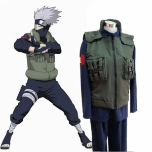 Disfraz de Disfraz de Halloween Traje de Carnaval Chaqueta Naruto Kakashi - Imagen 1 de 5