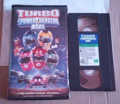 Turbo A Power Rangers Movie VHS Video 1997 20th Century Fox Saban - Image 1 of 4