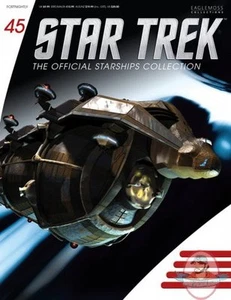 Star Trek Starships Magazine #45 Malon Freighter Eaglemoss - Picture 1 of 1