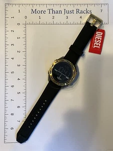 Reloj Diesel Hombre Trituradora Digital Tono Dorado Negro Silicona 46 mm DZ1901 - Imagen 1 de 4