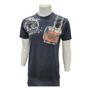 Key Closet Los Angeles Men's short Sleeve T-Shirt crow Neck Black - Picture 1 of 6