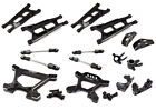 Black CNC Machined Alloy Suspension Upgrade Kit for Traxxas 1/10 Hoss 4X4