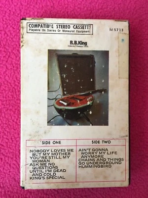 VINTAGE audio music CASSETTE blues B.B.KING indianola mississippi seeds M 5713 - Image 1 of 4