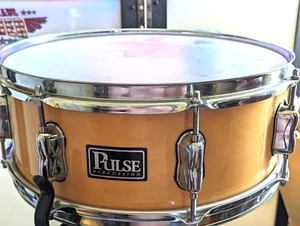 CUSTOMIZED ALL MAPLE SHELL Centered lugs/ Sharpened B. Edge PURESOUND Snares.; - Picture 1 of 8