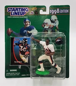 1998 Starting Lineup Terrell Davis Denver Broncos Kenner SLU Sports Figure TD003 - Picture 1 of 2