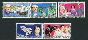 Stamps Guinea, Scott # 933-937 Mint NH, incomplete set missing 932 - Picture 1 of 1