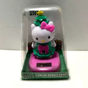 Hello Kitty Weihnachtsbaum Solar Wackelkopf Tänzerin Ruz / Sanrio Marke funktioniert! - Bild 1 von 16