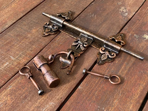 Latch Lock Gate Shed Medieval Castle Door Garden Viking Christmas Renovation Cover